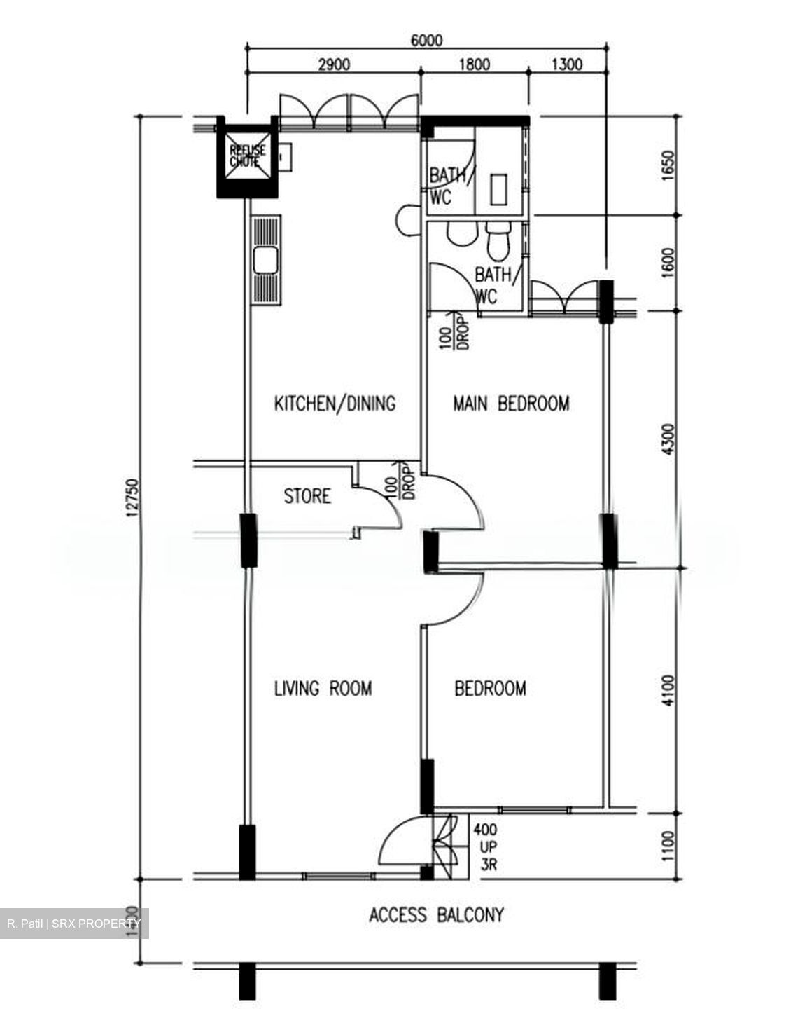Blk 125 Bedok North Road (Bedok), HDB 3 Rooms #565168641